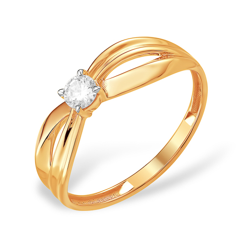 К73215378 Кольцо (Au 375)