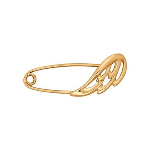 040170 Брошь (Au 585)