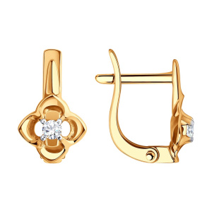 029027 Серьги (Au 585)