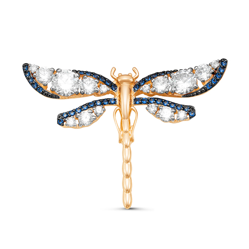 060171 Брошь (Au 585)