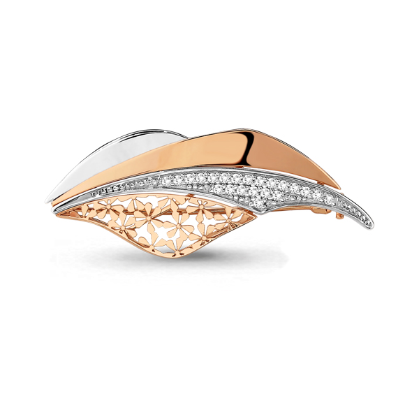 72754А Брошь (Au 585)