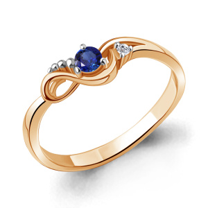 67420АБ Кольцо (Ag 925)