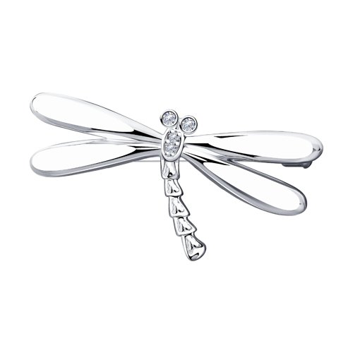 94040049 Брошь (Ag 925)