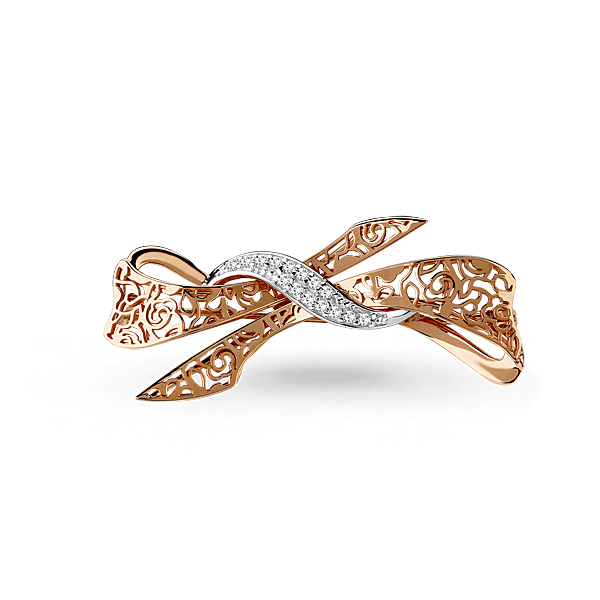 72749А Брошь (Au 585)